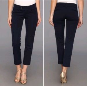Lilly Pulitzer | navy blue capri pants